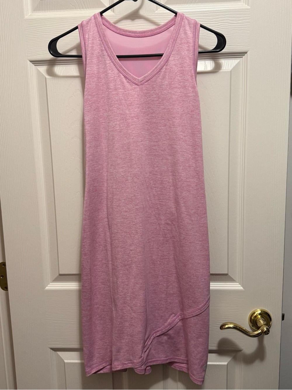 tek gear Sleeveless V-Neck Midi Dress in Light Pink